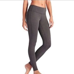 Athleta grey herringbone leggings